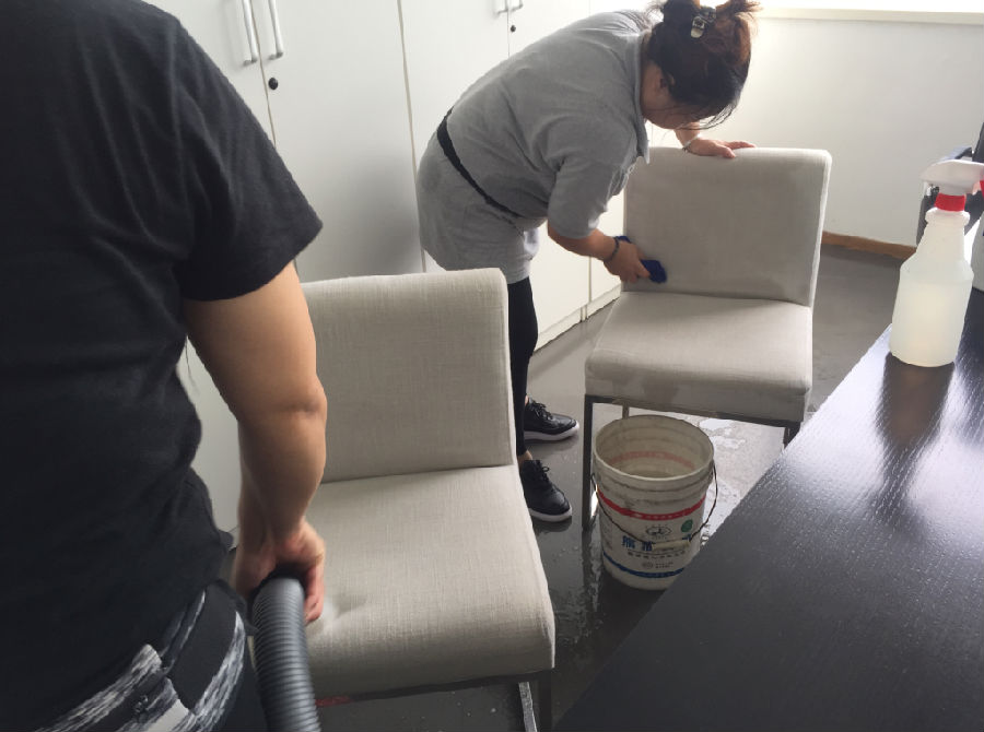 广灵县沙发清洗案例