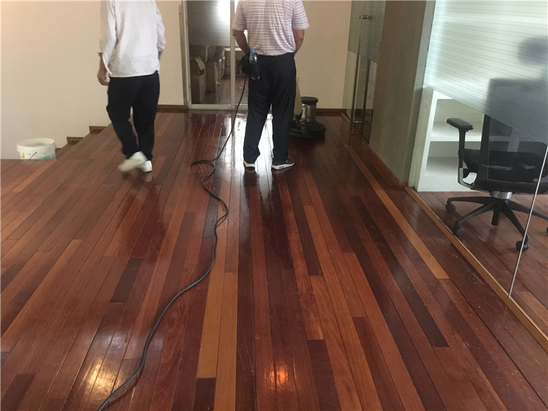 广灵县地面清洗案例