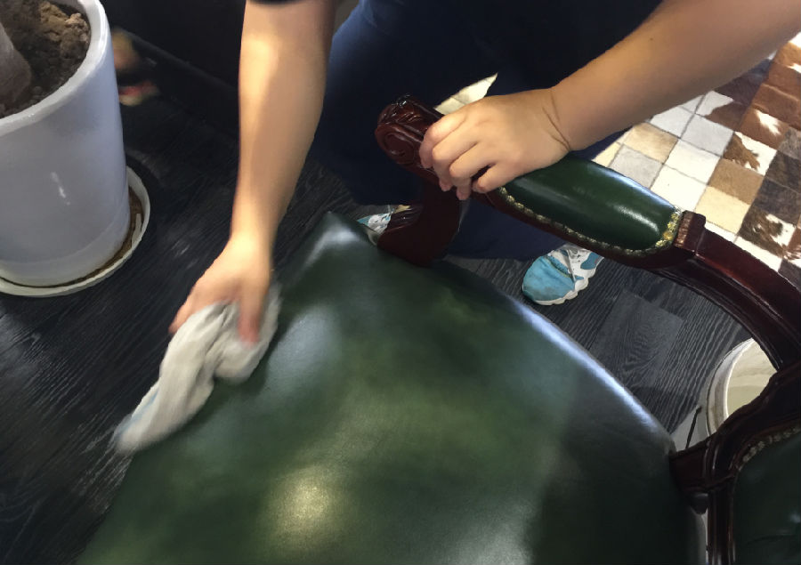 广灵县家具清洗案例